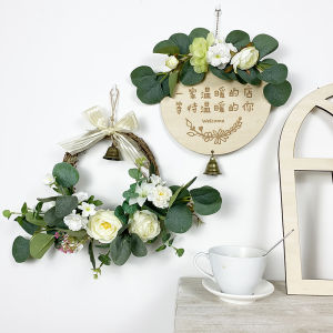 Creative Clothing Store Ornamental Flower Wall Home Living Room Wall Beauty Shop Atmosphere Garland Wall Hangings Layout