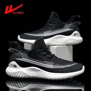 รองเท้าวิ่งกีฬาผู้ชายแบบสวมสบายระบายอากาศได้ดี ทรงลำลอง ทรงฤดูใบไม้ร่วง 2025 รองเท้าวิ่งคู่สำหรับคู่รัก รองเท้าส้นแบนแบบสวมสบาย