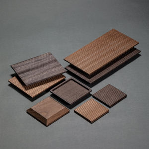 Tea Coaster Wooden Tea Ceremony Insulation Tea Mat Pot Mat Minimalist Dry Pour Small Tea Tray Tray Whole Log Square Mat