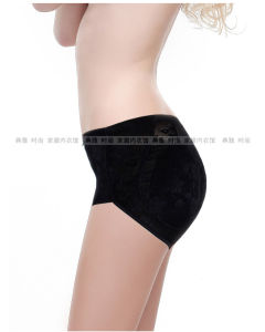 Duoxiao Hip-Lifting Underwear for Women Hipp Lifting Pants Mid-Waist Hip-Lifting Fake Butt Fake Hip Cushion Hip-Lifting Shaping Pants Belly Contracting Briefs
