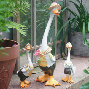 Garden Decoration Animal Duck Outdoor Courtyard Balcony Living Room Decoration Landscape Creative Home Net Red Decoration