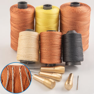 เชือกผูกรองเท้าเย็บผ้ามือด้ายไนลอนหนา หนัง เชือกผูกรองเท้ายางทนต่อการสึกหรอ DIY เย็บวัสดุเครื่องมือและผลิตภัณฑ์สําเร็จรูป