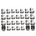 SMD Aluminium Electrolysis Capacitor SMD 16V 25V 35V 50V 10uf100uf220uf47uf UF. 