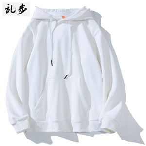 เสื้อสเวตเตอร์คอกลมแขนยาวผ้าฝ้ายทรงหลวมสไตล์อเมริกันสตรีทสำหรับฤดูใบไม้ร่วงและฤดูหนาวสำหรับผู้ชายและผู้หญิง