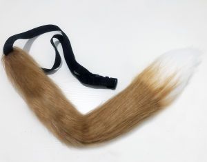 Cos Fox Tail Performance Props Fox Demon Comic Show Small Fox Tail Lolita Adjustable Buckle Strap Childrens Tail