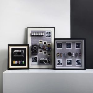 Camera Decorative Painting Art Decorative Painting Stereograph Finished Product Model Room Study Hanging Painting Home Photography Theme Design