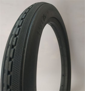 14*1.75 Folding Bicycle Solid Tire 14*2.4 Stroller Tire 14-Inch Bicycle Inflation-Free Vacuum Tire Tire
