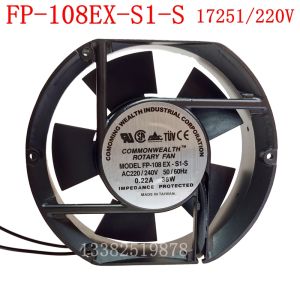 FP 108ex S1 B New Taiwan Sankyo Ac220v 15050 Square Axial Flow Radiating Fan Fan S