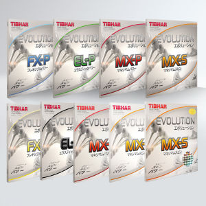 TIBHAR ELP FX MXS EL-S Inner Energy Ping Pong Ball Rubber Cover Changeable Thick Sponge for Offensive Play German Style