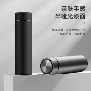 แก้วน้ำสแตนเลส 316 ทรงพกพาสไตล์ญี่ปุ่น แก้วน้ำอุ่นสำหรับผู้ชายและผู้หญิง 500 มล. แก้วน้ำสำหรับธุรกิจ ป้องกันการรั่วไหล