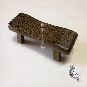 Chicken Wings Wood Sandalwood Pillow Solid Wood Health Care Pillow Sleeping Pillow Cervical Pillow Hard Pillow Rosewood Cool Pillow Wooden Small Bench