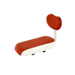 Bike Saddle Bicycle Rear Perambulator Seat with Cushion Pedal Protecting Wire Net Foldable Bicycle Child Seat Baby