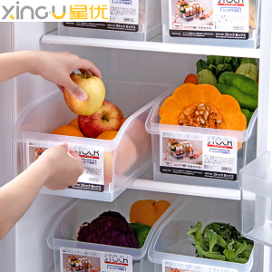 Hộp Đựng Đồ Nhà Bếp Trong Suốt Xingyou Ngăn Kéo Tủ Lạnh Tách Biệt Hộp Đựng Trứng Bảo Quản Thực Phẩm Hộp Đựng Đồ Gia Dụng