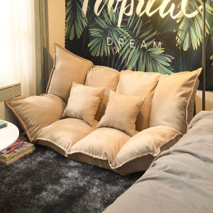 Lazy Sofa Tatami Folding Double Small Apartment Internet Celebrity Bedroom Single Simple Floor Sofa Bed Dual-Use