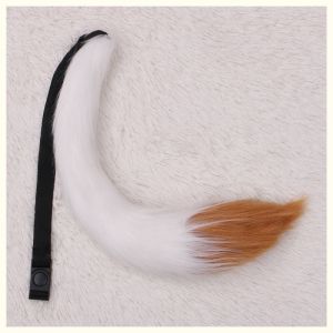 Cos Fox Tail Performance Props Fox Demon Comic Show Small Fox Tail Lolita Adjustable Buckle Strap Childrens Tail