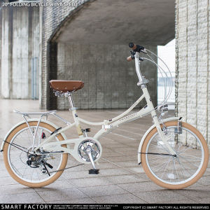 Japanese Mypallas 20-Inch 6-Speed Foldable Bicycle Youth Portable Bicycle Shuttle Bus M260