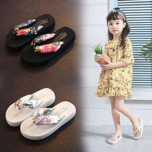Childrens Summer Outdoor Fashionable Cute Princess Beach Sandals Anti-Slip Clogs Toddler Girls Indoor Home Slippers