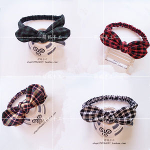 Handmade British Cotton and Linen Baby Parent-Child Retro Hair Band