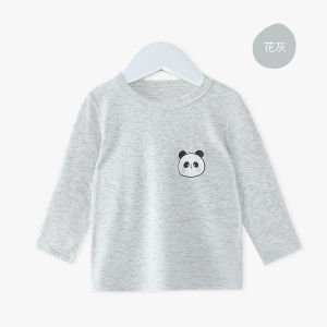 Baby Modal Spring and Autumn Long-Sleeved Toddler and Baby T-shirt Autumn Clothes Childrens Top Autumn Clothing Thin Base Shirt