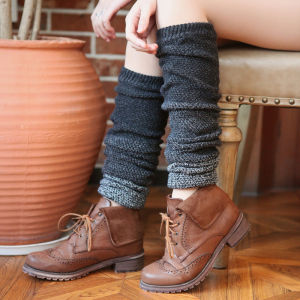 Autumn and Winter Womens Lengthened Wool Keep Warm over the Knee Bunching Socks
