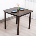 Simple Modern Small Square Table Solid Wood Living Room Square Dining Table Eating Table Home Small Apartment Writing New Chinese Style. 