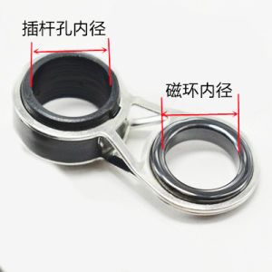 Sea Fishing Rod Tossing Guide Ring Movable Sea Ring Rod Wire Ring Throwing Rod Guide Eye Rock Fishing Fishing Rod DIY Modification Accessories