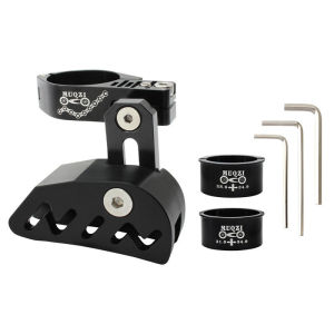 Mountain Bike Single Plate Chain Guide Positive and Negative Tooth Chain Stabilizer Front Dial Chain Press Mountain Cross-Country Drop-Preventing Chain