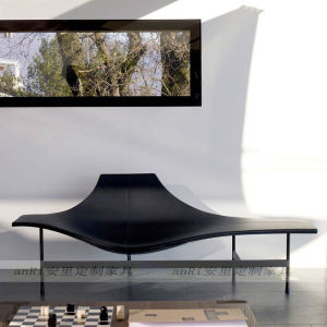 Nordic FRP Furniture Massad Recliner Balcony Home Leisure Creative Designer Single Light Luxury Couch