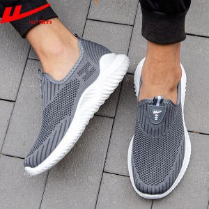 Giày Một Lớp Thường Ngày Mùa Hè Giày Vải Bắc Kinh Cũ Giày Nam Giày Nam Giày Cho Bố Người Già Đi Làm Chống Trượt Đế Mềm Warrior