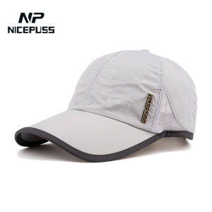 Summer Quick-Drying Mens Breathable Womens Sports Mesh Sun Hat