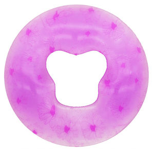 Beauty Salon Seamless Silicone Pillow Massage Bed Face Pad Spa Facial Pillow Head Rest Hole Pillow Adult Single round Shape
