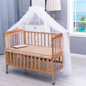 Baby Crib Mosquito Net Bracket Neutral Childrens Bed Princess Yurt Complete-Type BB Patchwork Small Bed Cradle Anti-Mosquito Net