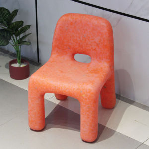 Household Minimalist Children Chair Creative Plastic Net Red Ins Backrest Small Bench Kindergarten Baby Writing Study Chair