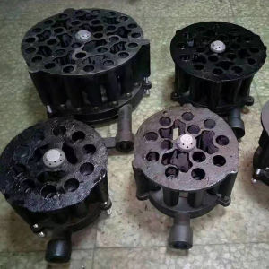 6/10/12/18/30 Tube Plum Blossom Stove Head with Nozzle Black Fierce Fire Stove Head Hotel Kitchen Accessories