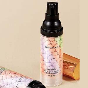 Three-color base cream brightens skin color bird excrement makeup front milk lasting waterproof makeup concealer plain cream one