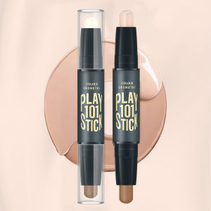 High-gloss Face Repair Stick Women#39s Double-head Dual-purpose Nose Shadow Repair Nose Shadow Concealer Shadow Small V-face Official Flagship Store genuine goods