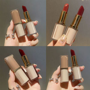 Lipstick niche brand velvet fog waterproof non-stick cup matte white plum bean paste color rotten tomatoes for girlfriend