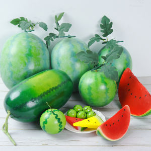 Artificial Watermelon & Fake Watermelon Fruit Decorations