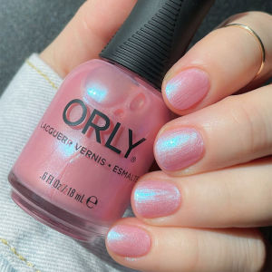 ❥American orly Pearlescent Pink 2000316 Fantasy Light Pink wistful water lily Quick Drying♭