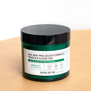 ♟South Korea SOMEBYMI Saberia honey tea tree three acid salicylic acid cotton tablets to remove blackheads and acne closed pores 70 tablets❈