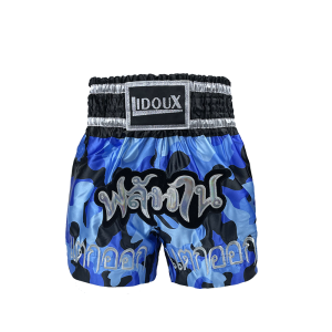 Thai Boxing Shorts Martial Arts Competition Free Fighting Men Women Pants Headgear Children Boxing Training Suit Fitness Sports