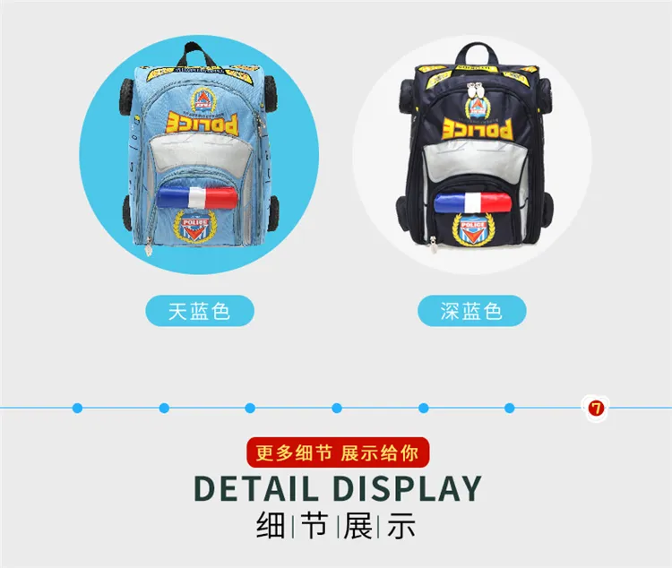 Car shape school bag best sale