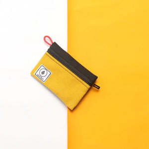 Đơn Giản Ví Đựng Tiền Xu Bằng Vải Khối Màu Di Động Nữ Ví Đựng Tài Liệu Túi Đựng Tai Nghe Phong Cách Thể Thao Polyester Lớp Lót Dành Cho Thanh Niên