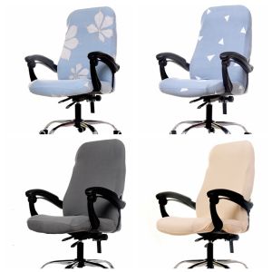 Rotating Office Computer Chair Cover Integrated Elastic Massage Adjustable Boss Chair Cover Home Use Simple Modern Style
