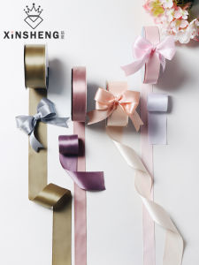 Handmade DIY Butterfly Silk Ribbon Polyester Flower Shop Bouquet Wrapping Material Korean Style Fresh Flower Delivery Simulation Greenery