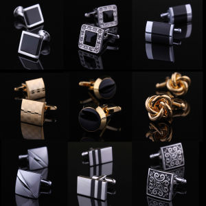 Gift Box Free Shipping French Mens and Womens Cufflinks