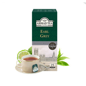 ✼July 23 New Goods British AHMAD Earl Black Tea 25 Tea Bag Boxed Bergamot Flavor Tea Tea✾