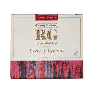 ♒RG Raimi Garden Litchi Rose Flavor Black Tea Seasoned Tea 10 Packets Boxed Original Imported 23 Years New☸