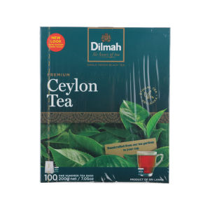 ♫Sri Lanka Imported Dilma Ceylon Black Tea 100 Tea Bag Milk Tea Shop Special Tea Bag♖