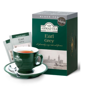 AHMAD EARL GREY tea: A High-Quality English Gray Bergamot Black Tea
